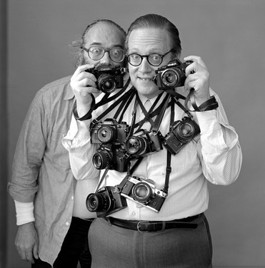 Bob Schwalberg and Phil © 1958 Phillip Leonian